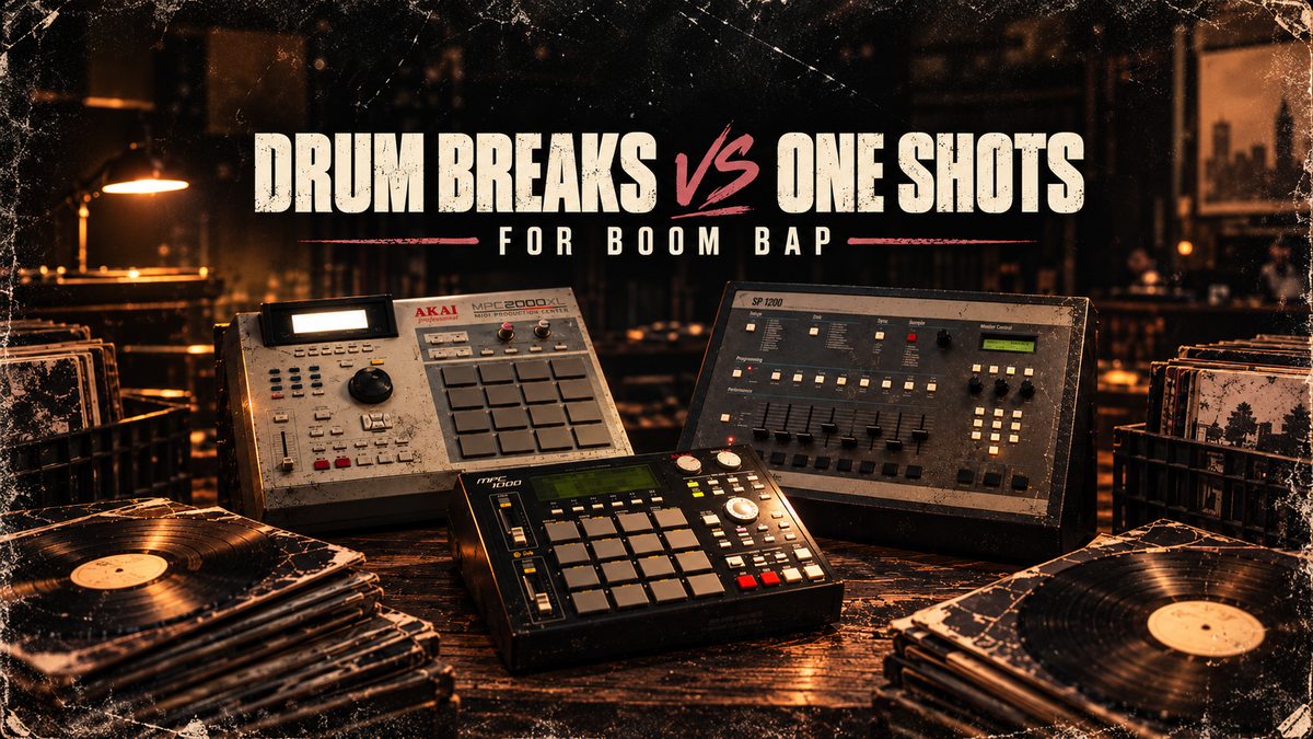 Drum Breaks vs One Shots for Boom Bap: Which Is Better?