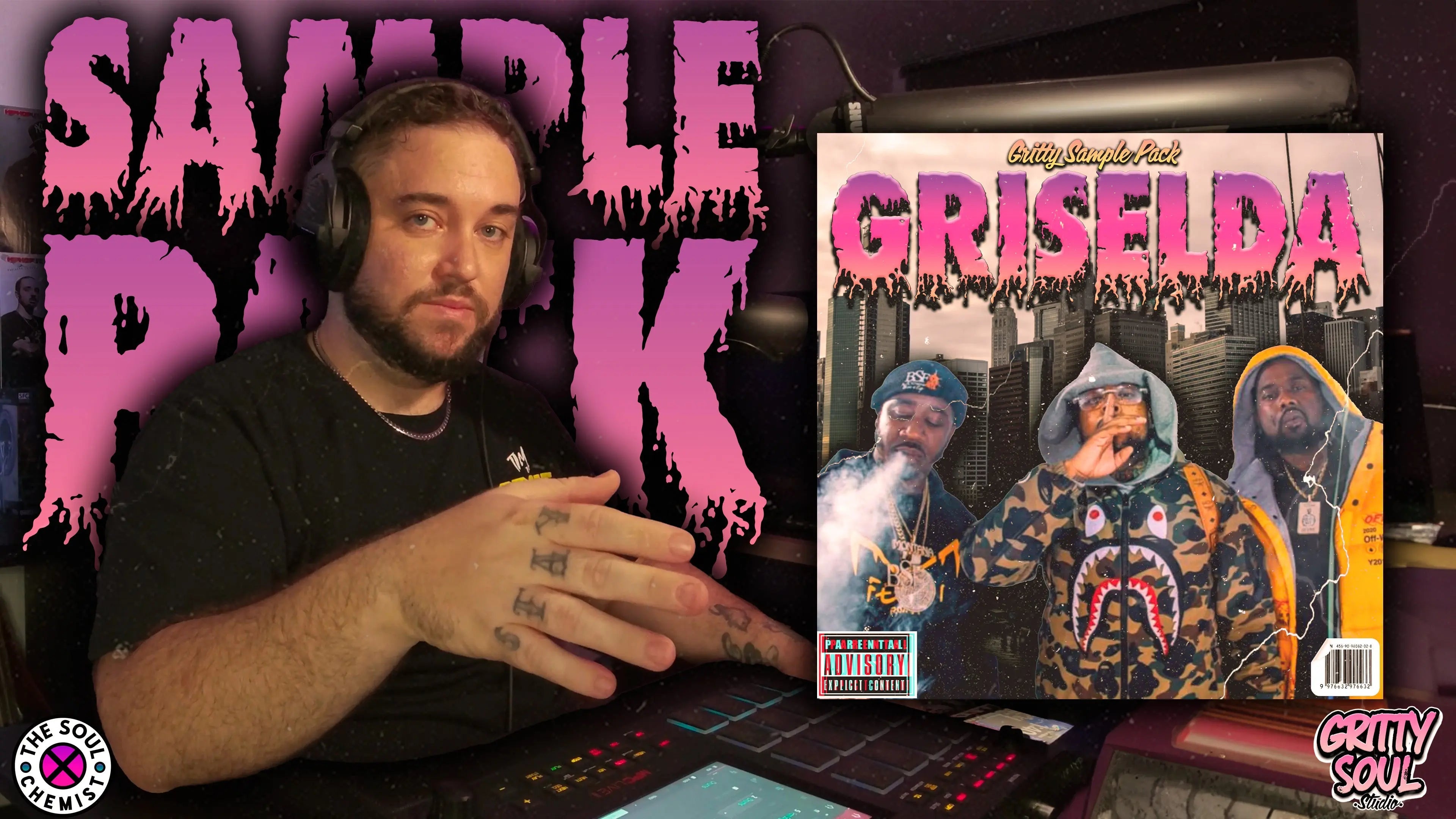 🔥 Pray for Paris Sample Pack: Creating Griselda Inspired Beats with the MPC | Live twitch Session - Sample Packs by Soul Chemist