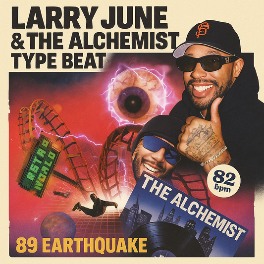 Larry June x The Alchemist Smooth West Coast Type Beat | 89 Earthquake