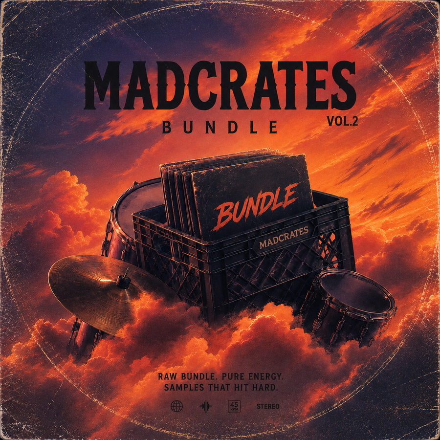 Mad Crates Vol.2 | 220 Vinyl Samples