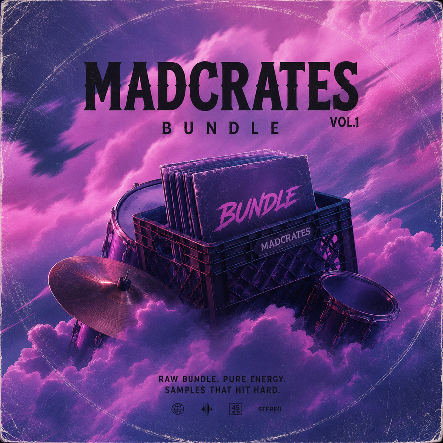MadCrates Vol.1 | 228 Vinyl Samples