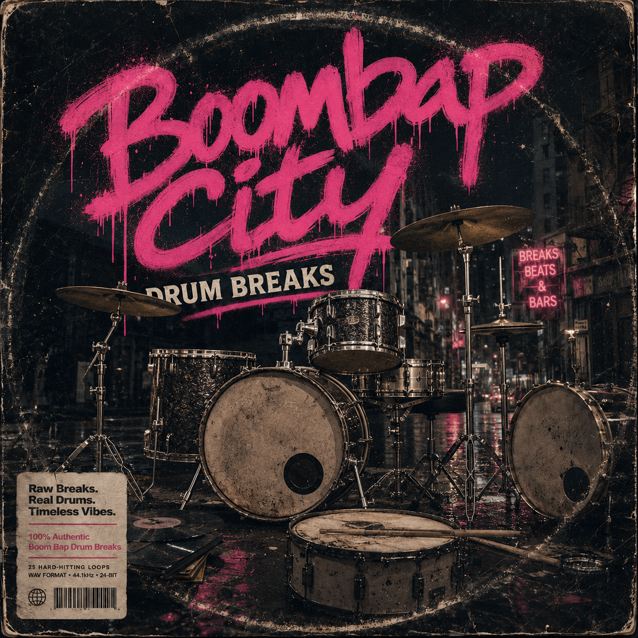 Boombap City Drum Breaks - Sample Packs by Soul Chemist