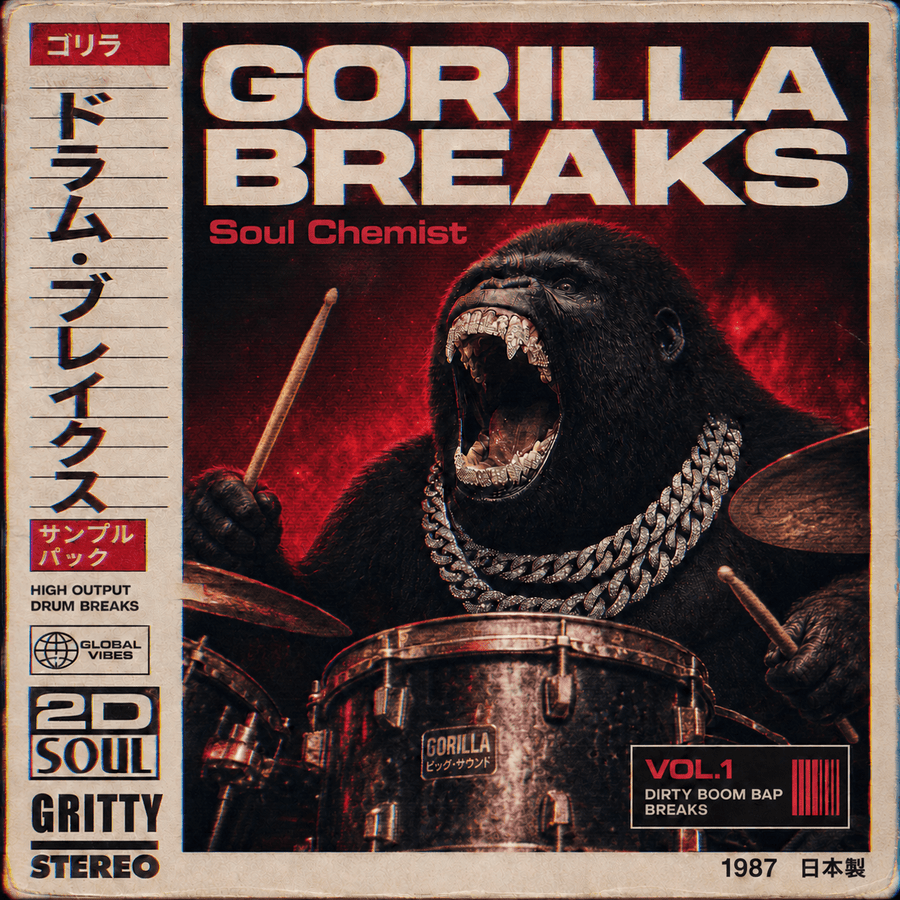 GORILLA BREAKS - Sample Packs by Soul Chemist