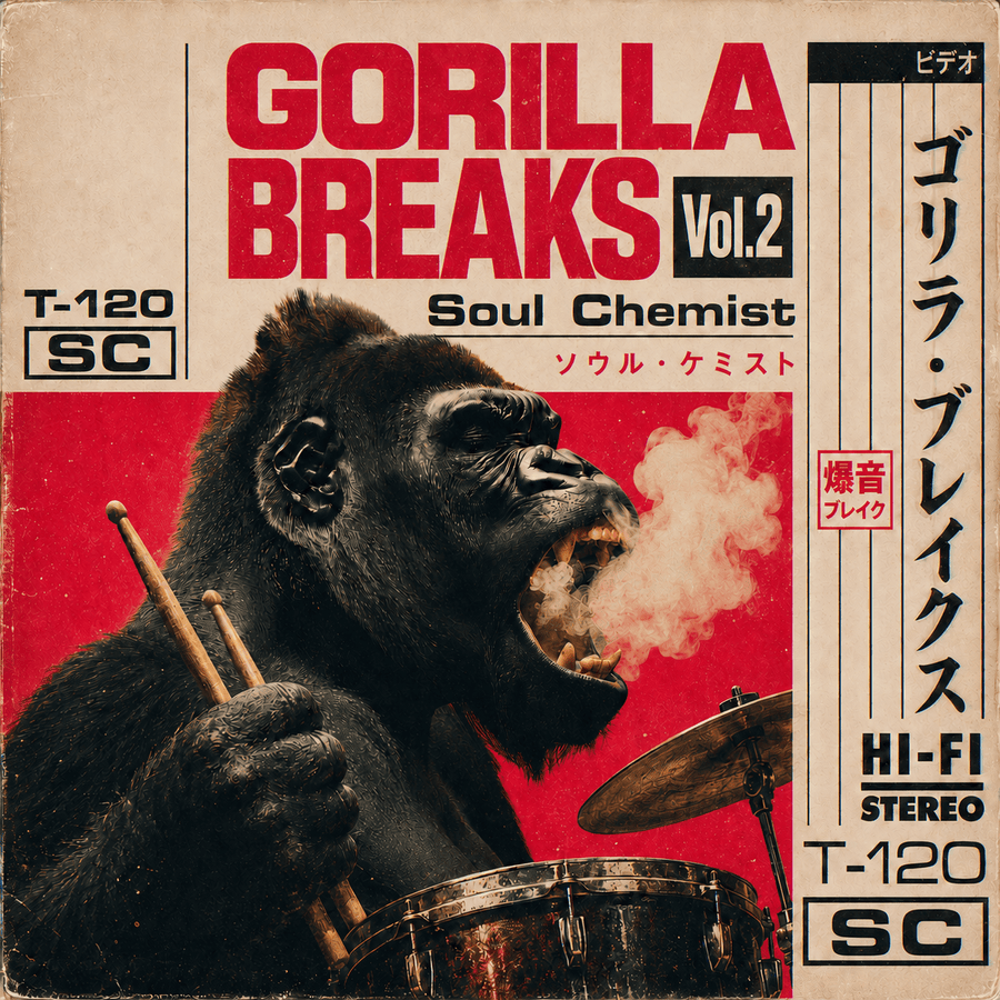 GORILLA BREAKS Vol. 2 - Sample Packs by Soul Chemist