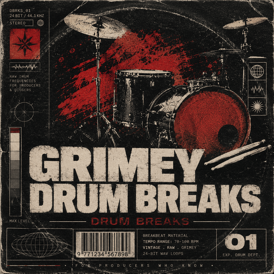 Grimey Drum Breaks - Sample Packs by Soul Chemist