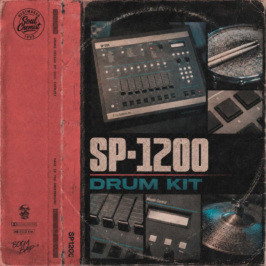 SP1200 Drum Kit Vol. 1 - Sample Packs by Soul Chemist