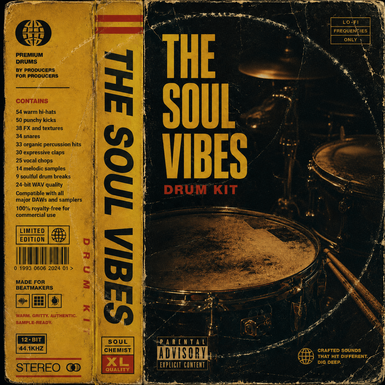 The Soul Vibes Drum Kit - Sample Packs by Soul Chemist