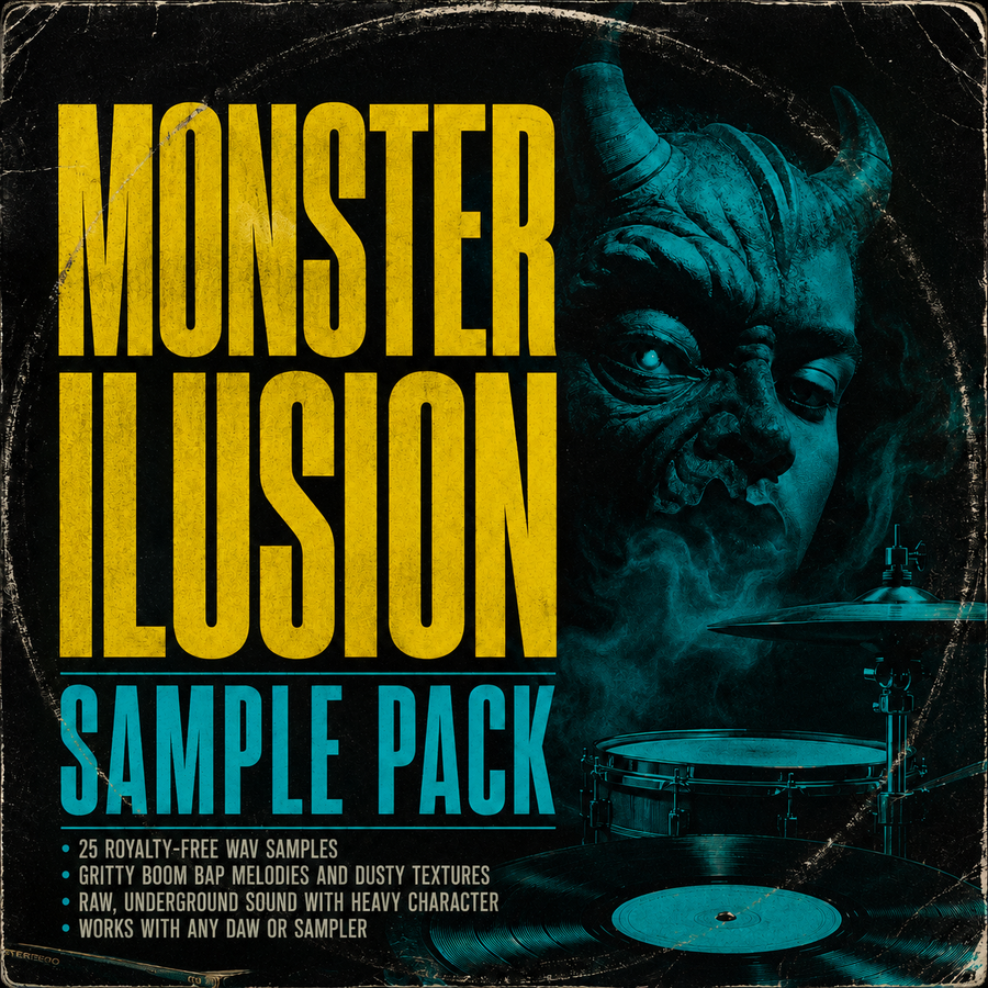 Monster Ilusion | 25 Boom Bap Samples