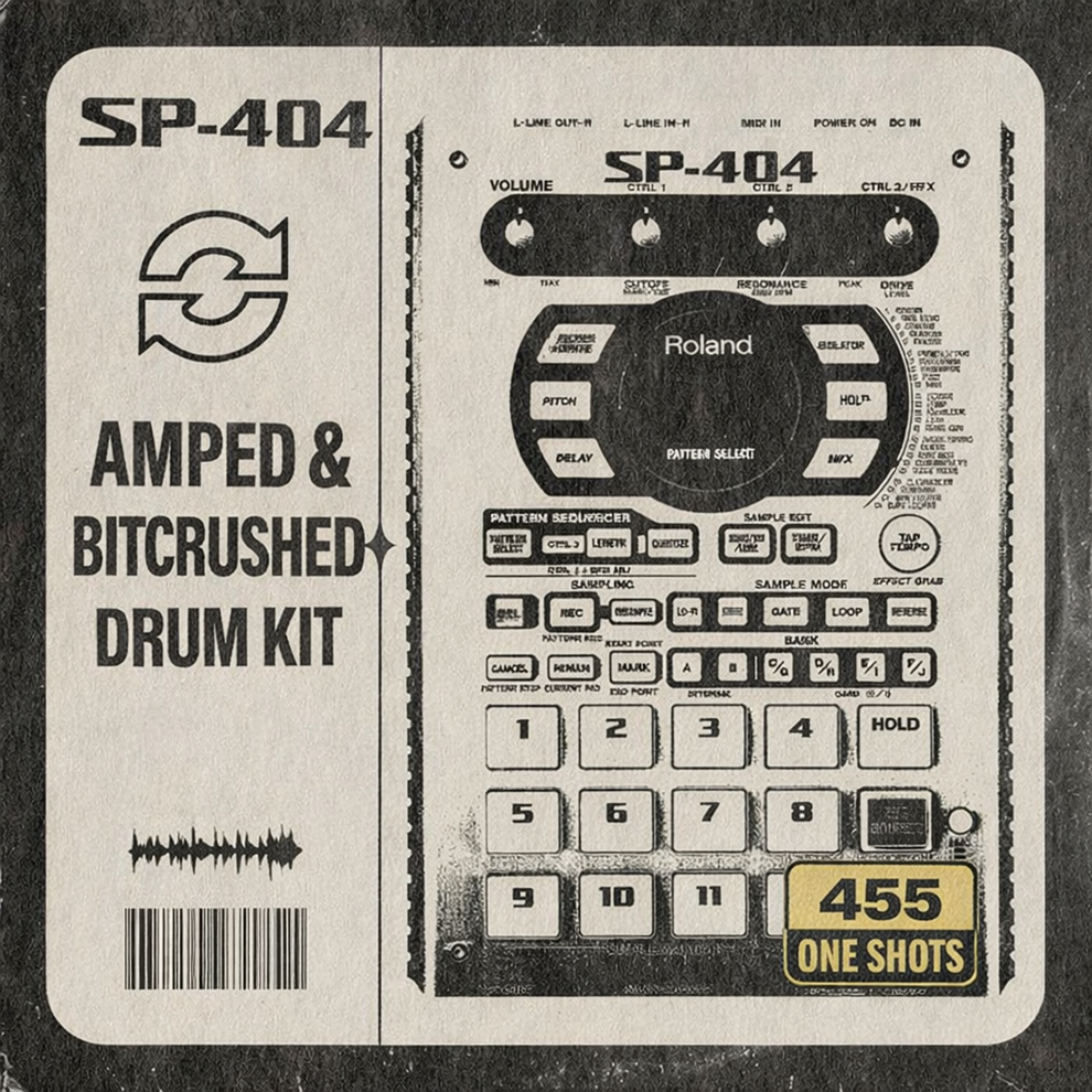 SP404 Amped & Bitcrushed Drum Kit – Sample Packs by Soul Chemist