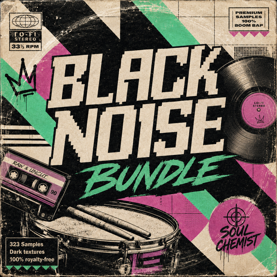 Black Noise Bundle | 323 Samples