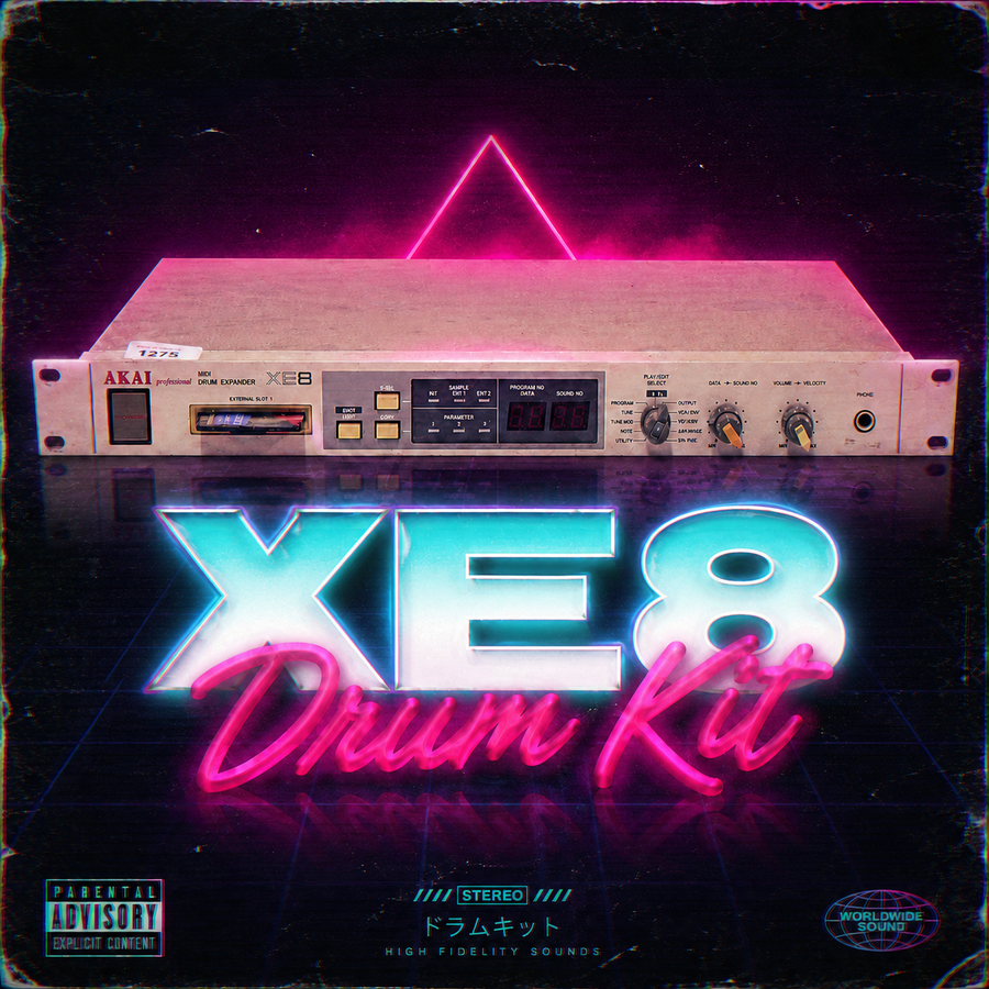 Akai XE8 Drum Kit - Sample Packs by Soul Chemist
