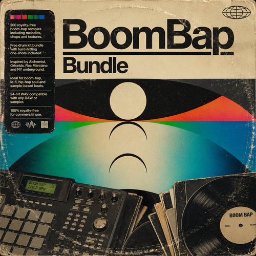Boombap Bundle | 200 samples + Drum Kit Bundle cover