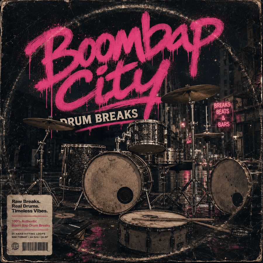 Boombap City Drum Breaks - Sample Packs by Soul Chemist