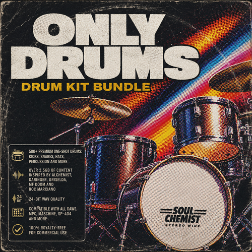 Drum Kit Bundle | Only Drums | 2Gb+500 Samples cover