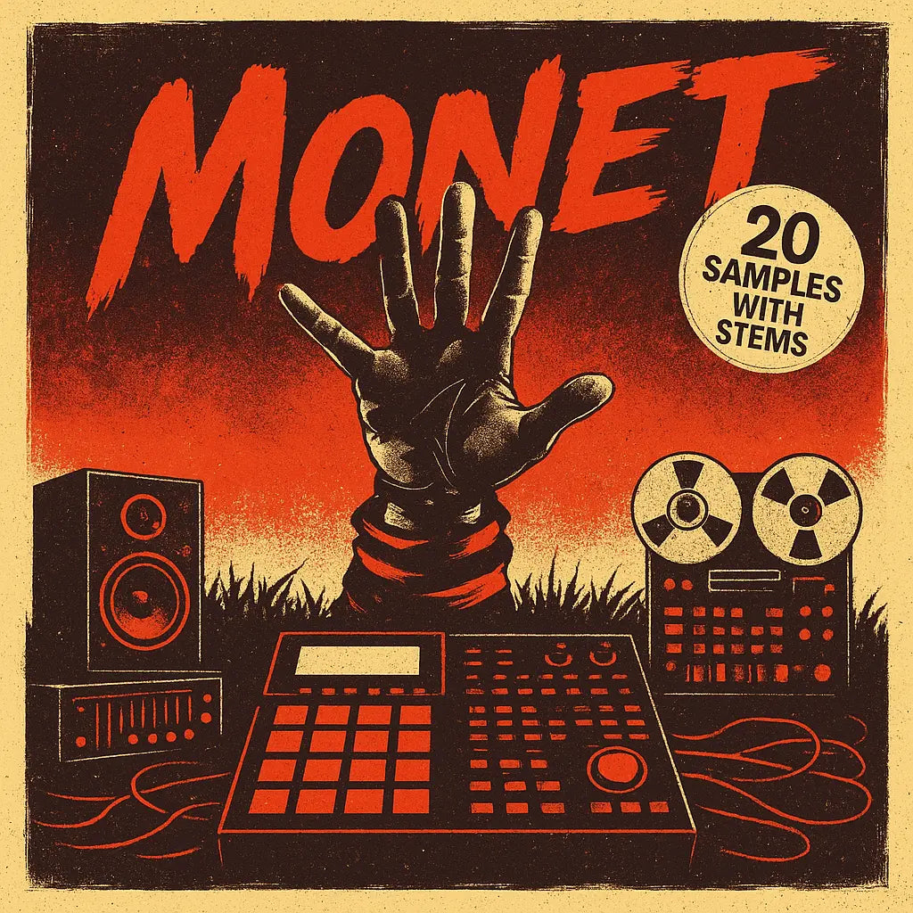 Monet: Organic Sounds & Stems Included - Sample Packs by Soul Chemist