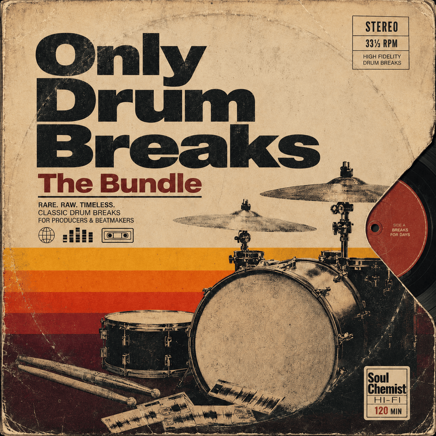 Only Drum Breaks: The Bundle - Sample Packs by Soul Chemist