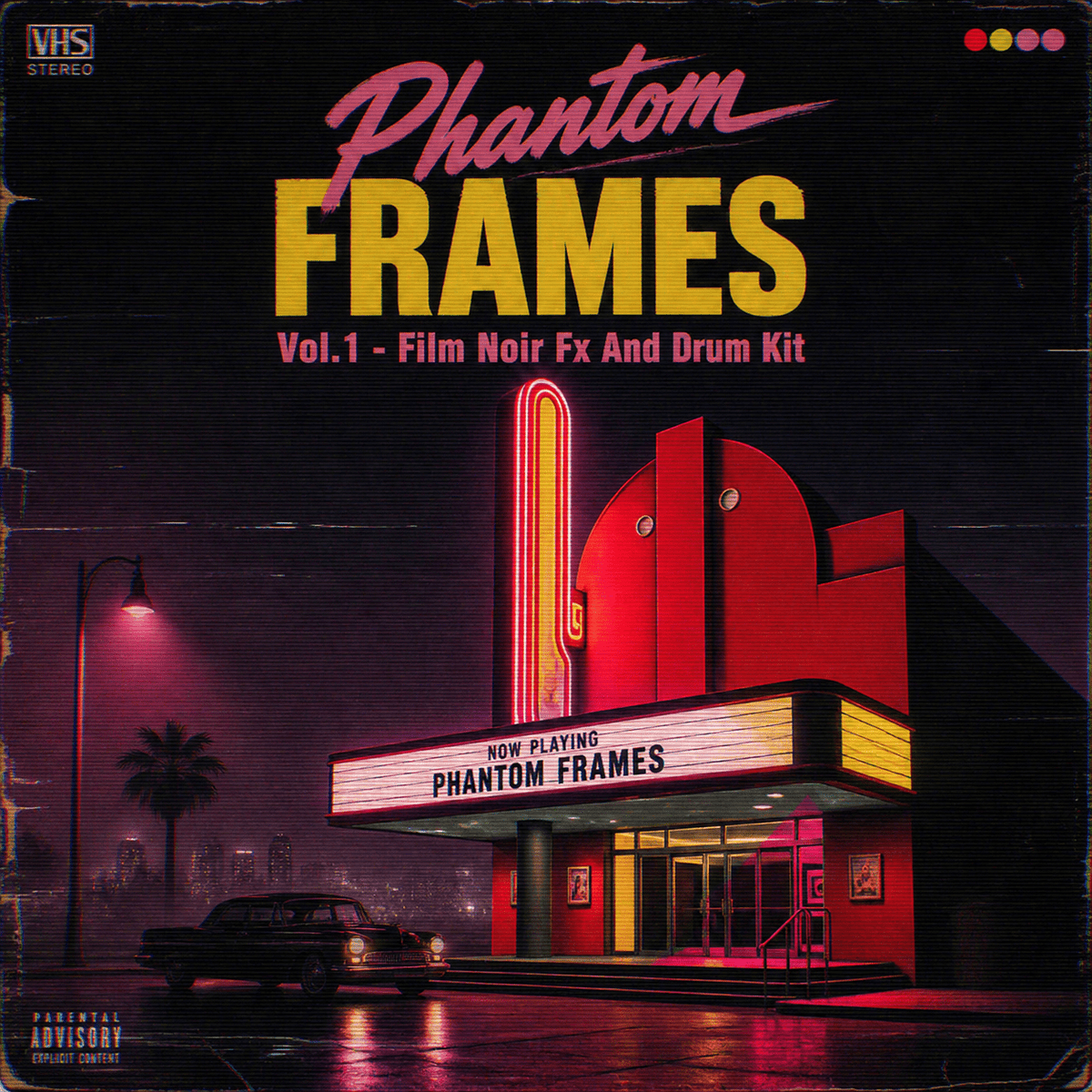 Phantom Frames Vol. 1 · Film Noir FX And Drum Kit - Sample Packs by Soul Chemist