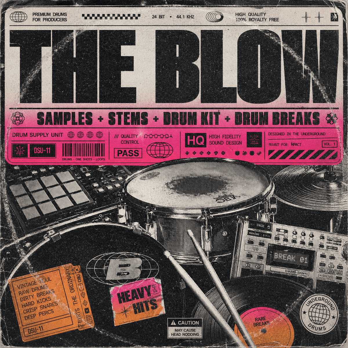 The Blow | Sample Pack & Drum Kit - Sample Packs by Soul Chemist